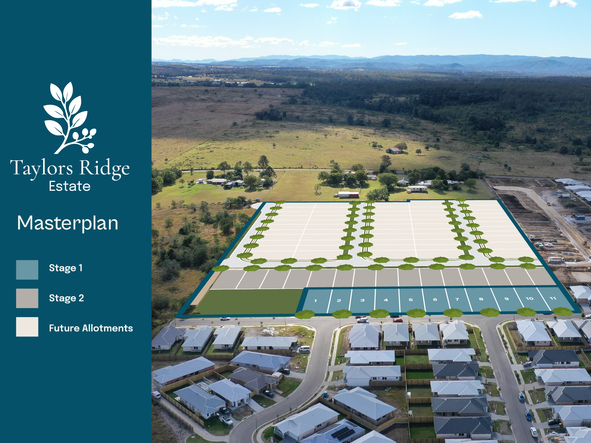 Sheldon Ridge Master Plan Taylors Ridge Masterplan – Estate Layout & Land Release in Walloon QLD
